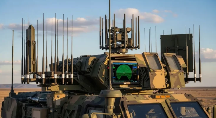 Современная система радиоэлектронной борьбы на автомобиле