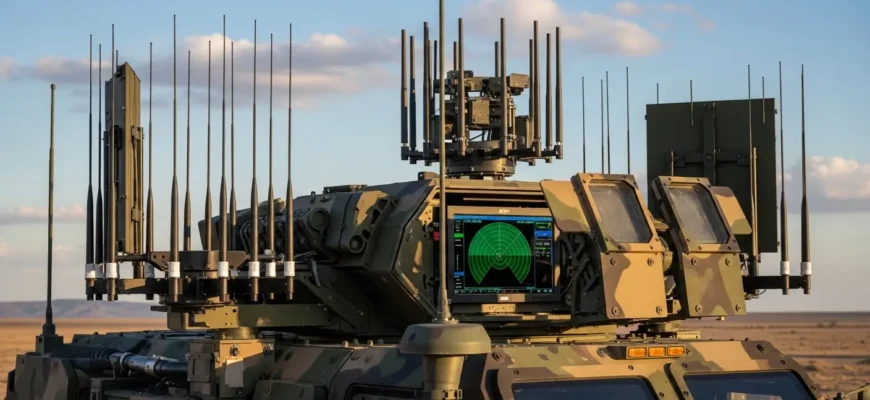 Современная система радиоэлектронной борьбы на автомобиле