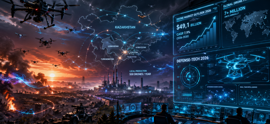 Defense-Tech и БПЛА дроны в войне и бизнесе рынок инвестиции 2026