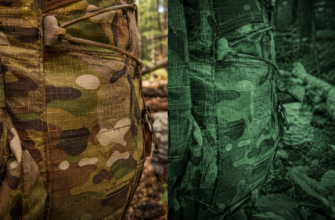 Ткань с ИК-ремиссией Cordura 500D IRR камуфляж Multicam с DWR-покрытием