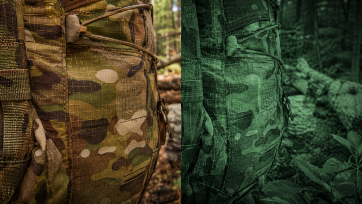 Ткань с ИК-ремиссией Cordura 500D IRR камуфляж Multicam с DWR-покрытием